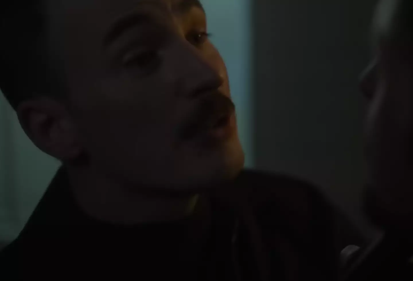 Fans love Evans’ ‘trash ‘stache’.