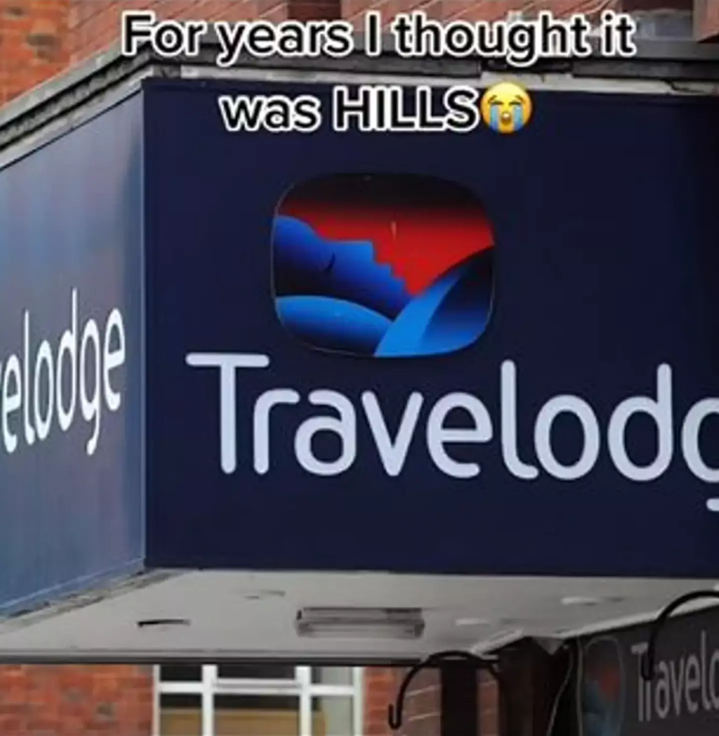 TikTok users were floored by the real meaning of the Travelodge logo.