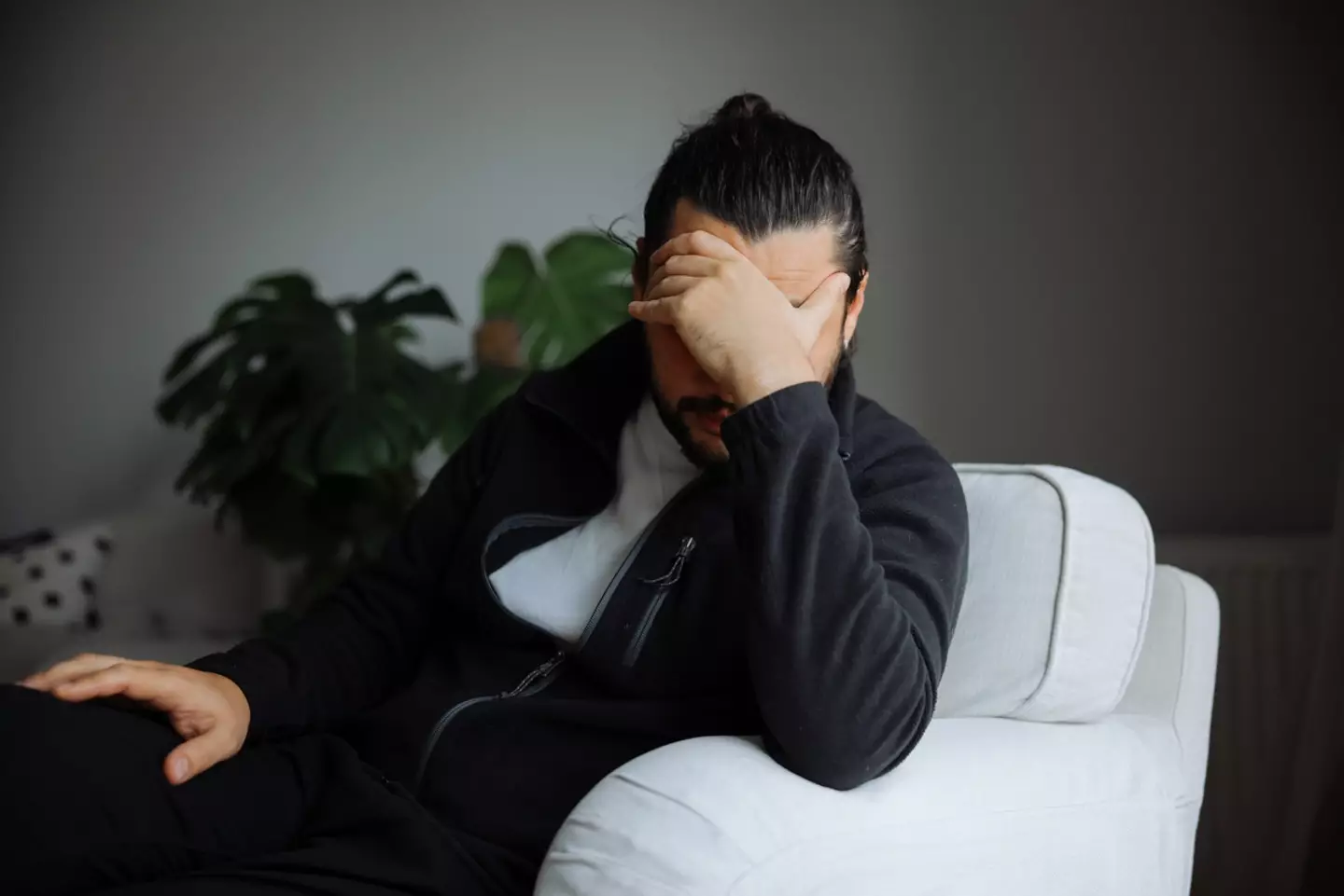 He explained men's symptoms tend to manifest in 'more subtle and different ways' than with women (Getty Stock Image)
