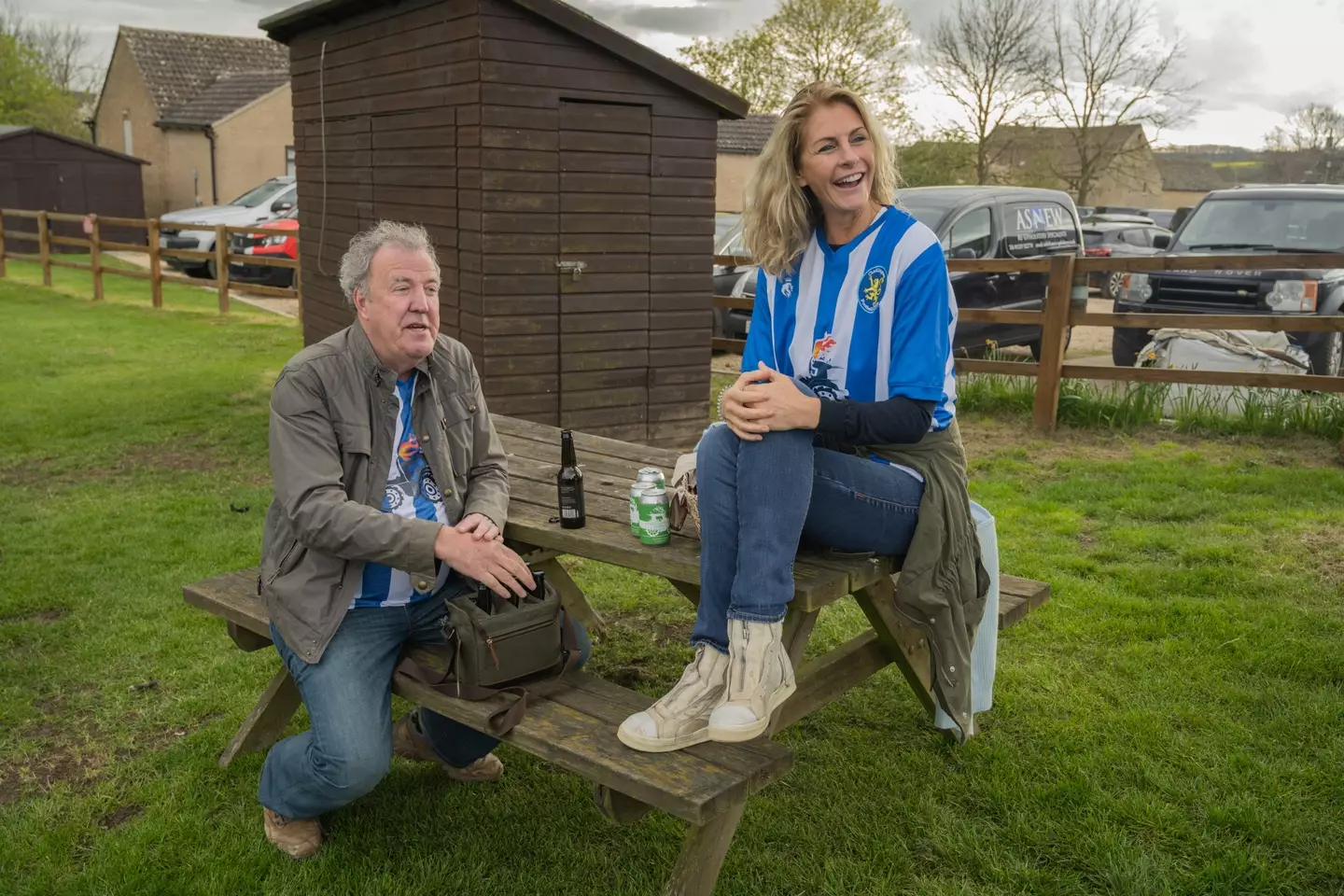 Lisa is 'really proud' of her man.