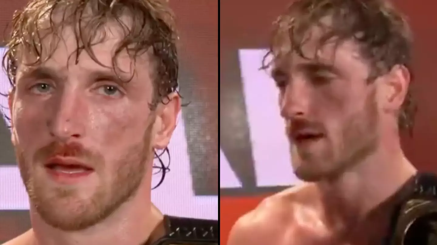 Viewers concerned for Logan Paul’s wellbeing after he struggles to speak in WWE interview
