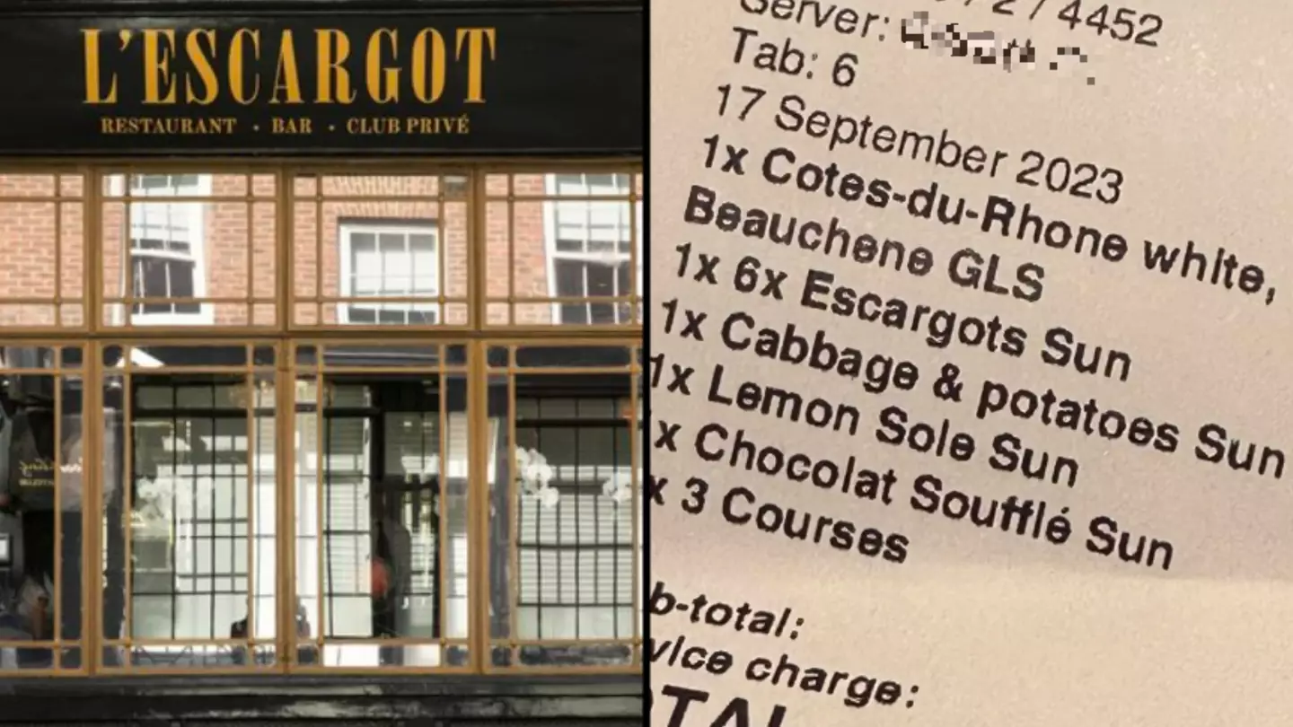 Service charge on UK restaurant’s £51 bill is causing huge debate