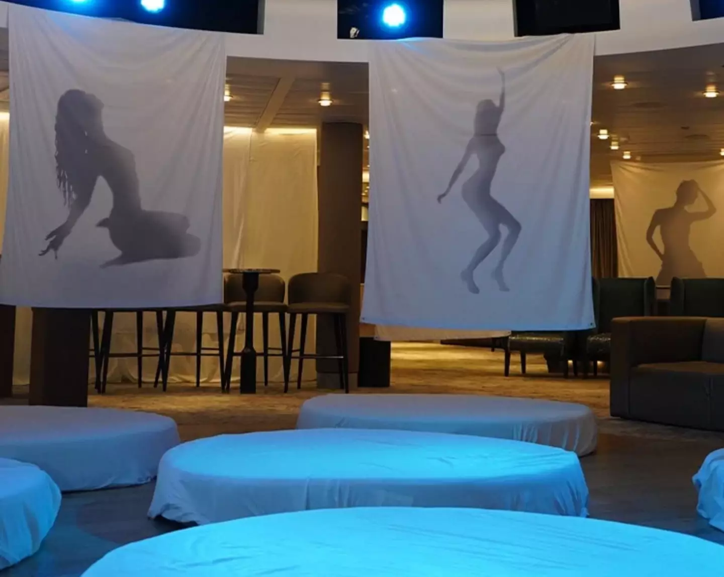 The red room on the next Temptation spicy cruise (Temptation Cruises)