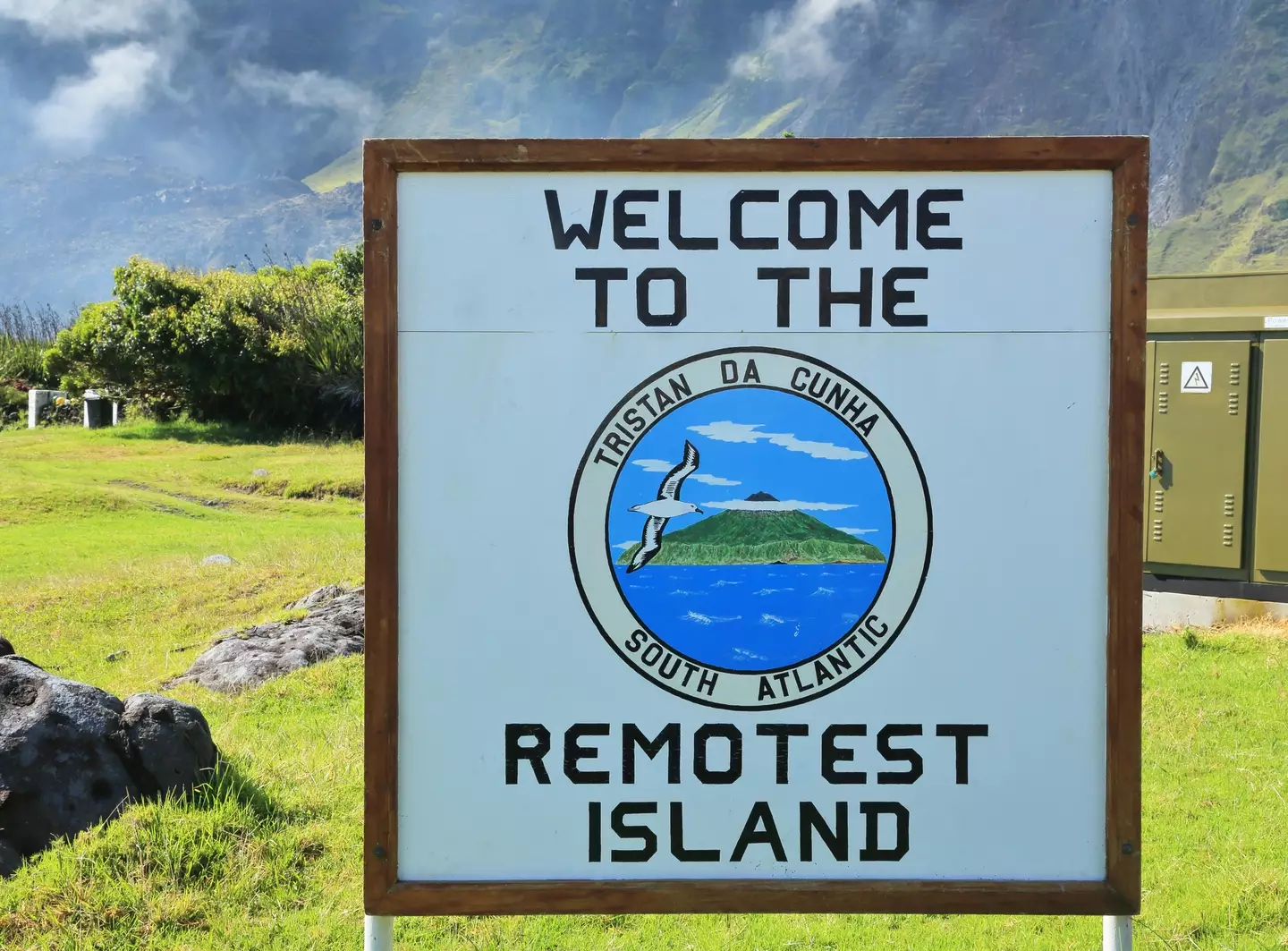 Tristan de Cunha has only eighty families currently residing on the island (David Forman/Getty Images)