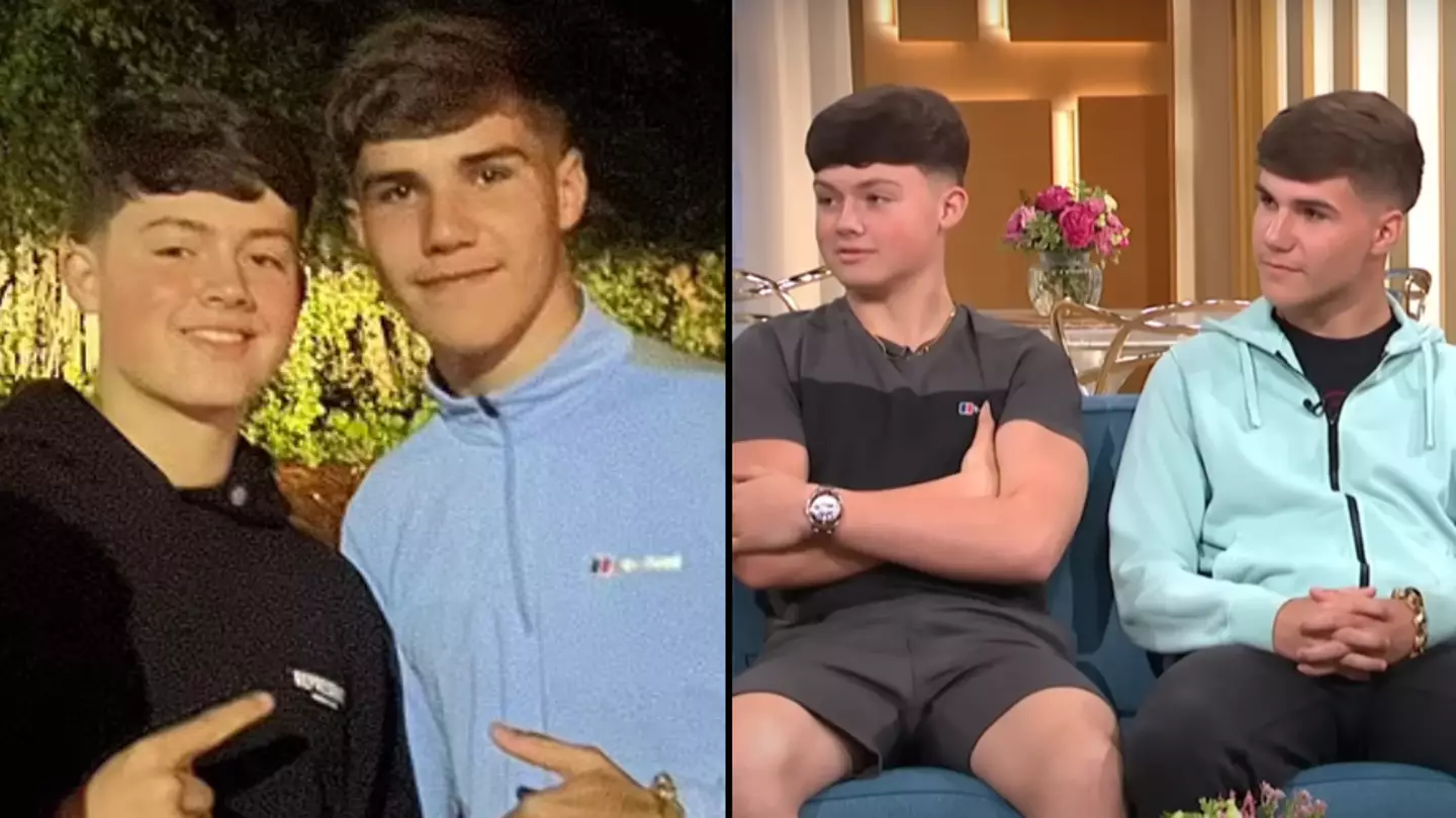 'Hero' teens who jumped on train tracks to stop man killing himself explained what they were thinking in moment