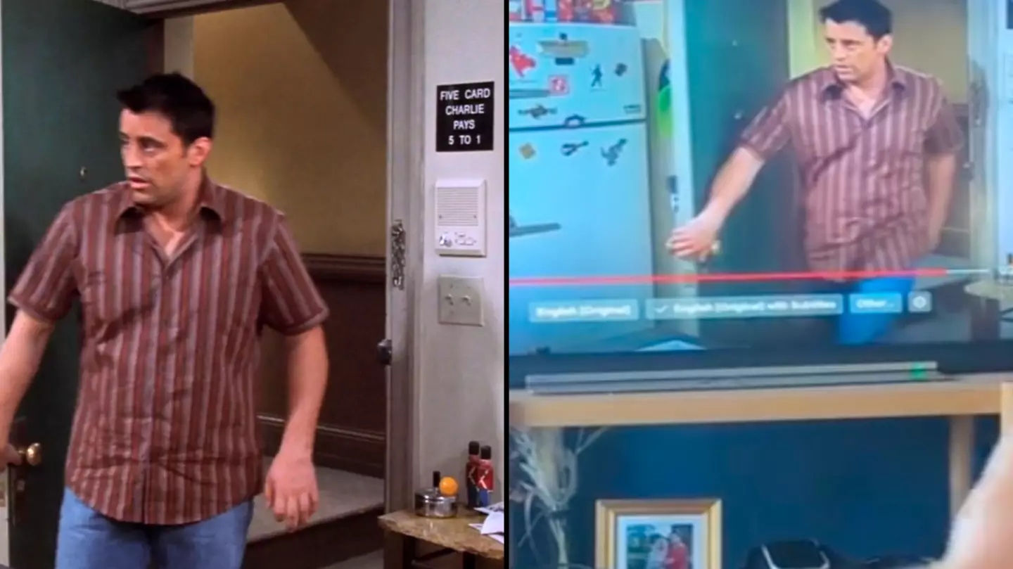 Woman finds mistake in Friends that 'you can only see on a widescreen TV'