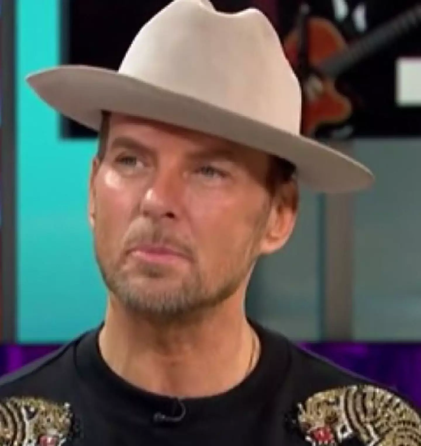 Matt Goss appealed to his twin brother during a live TV interview.