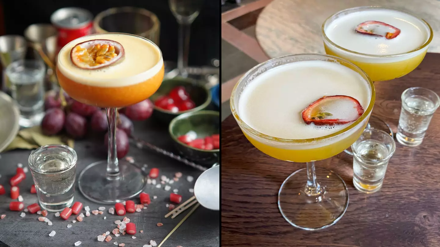 People baffled about how you're actually supposed to drink a pornstar martini