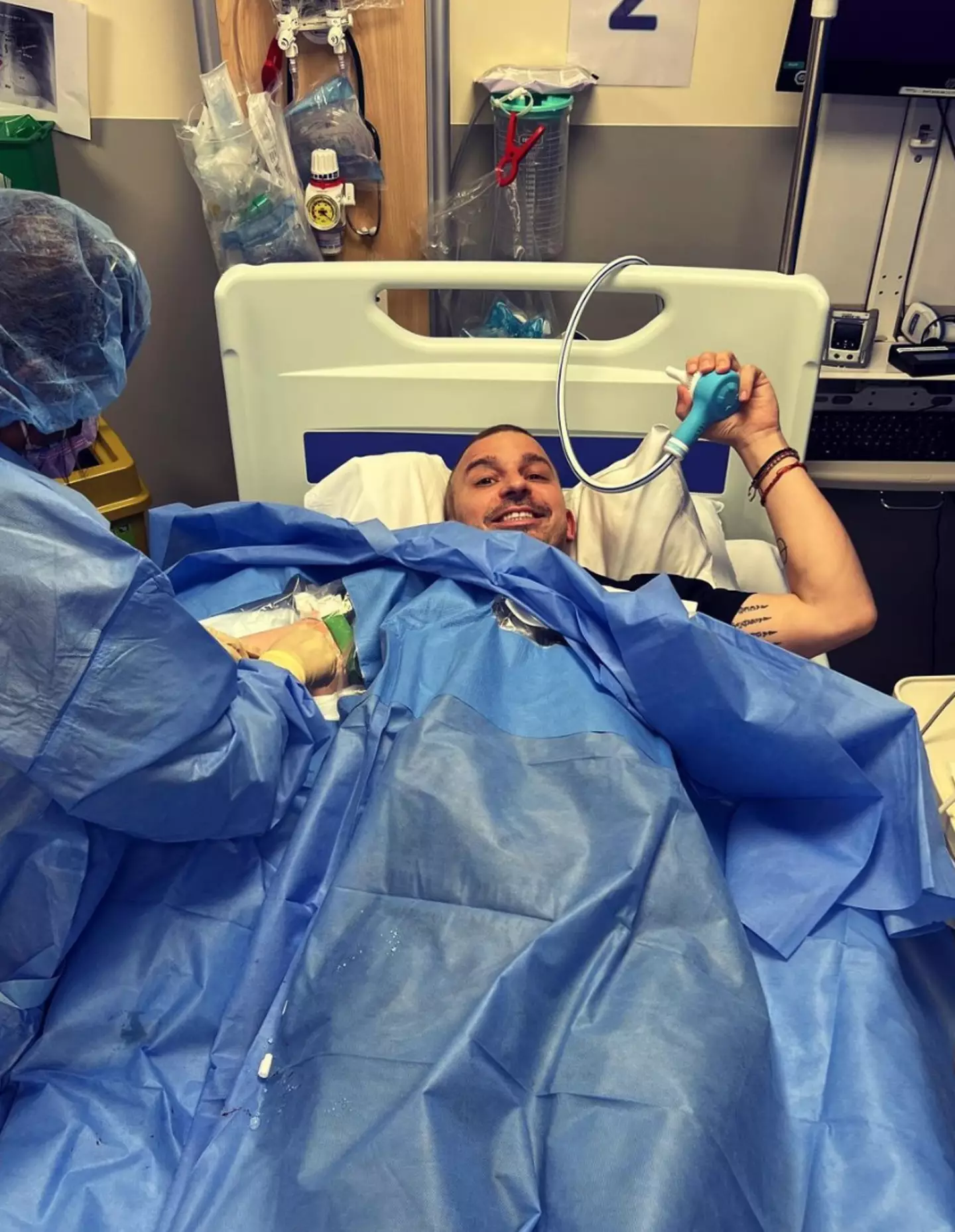 The musician was diagnosed with a rare form of brain and spinal cancer earlier this year.