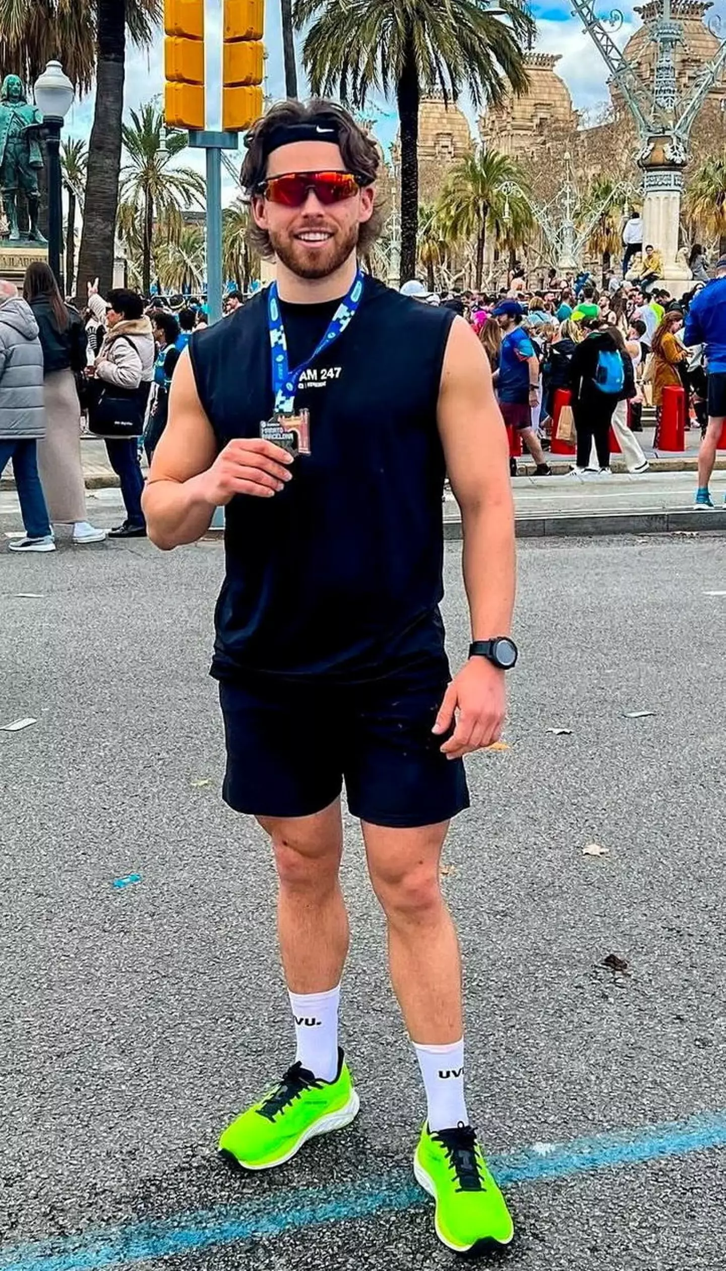 Niven is now aiming to run The London Marathon to raise money for Kidney Care UK (SWNS)