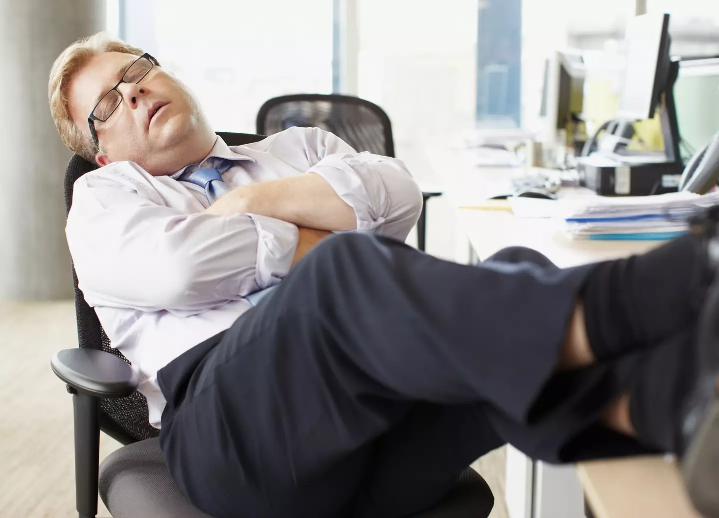 Sleeping during the day even if you've got a good night's kip could be a sign of hypersomnia. (Getty Stock Photo)
