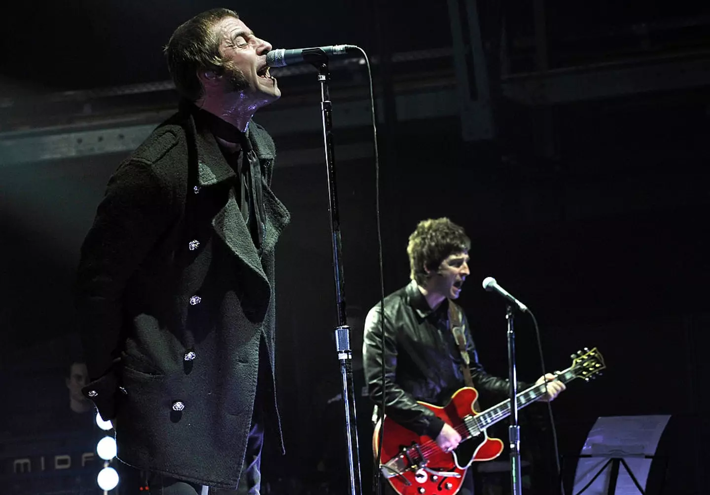 The Gallagher brothers last performed together in 2009.