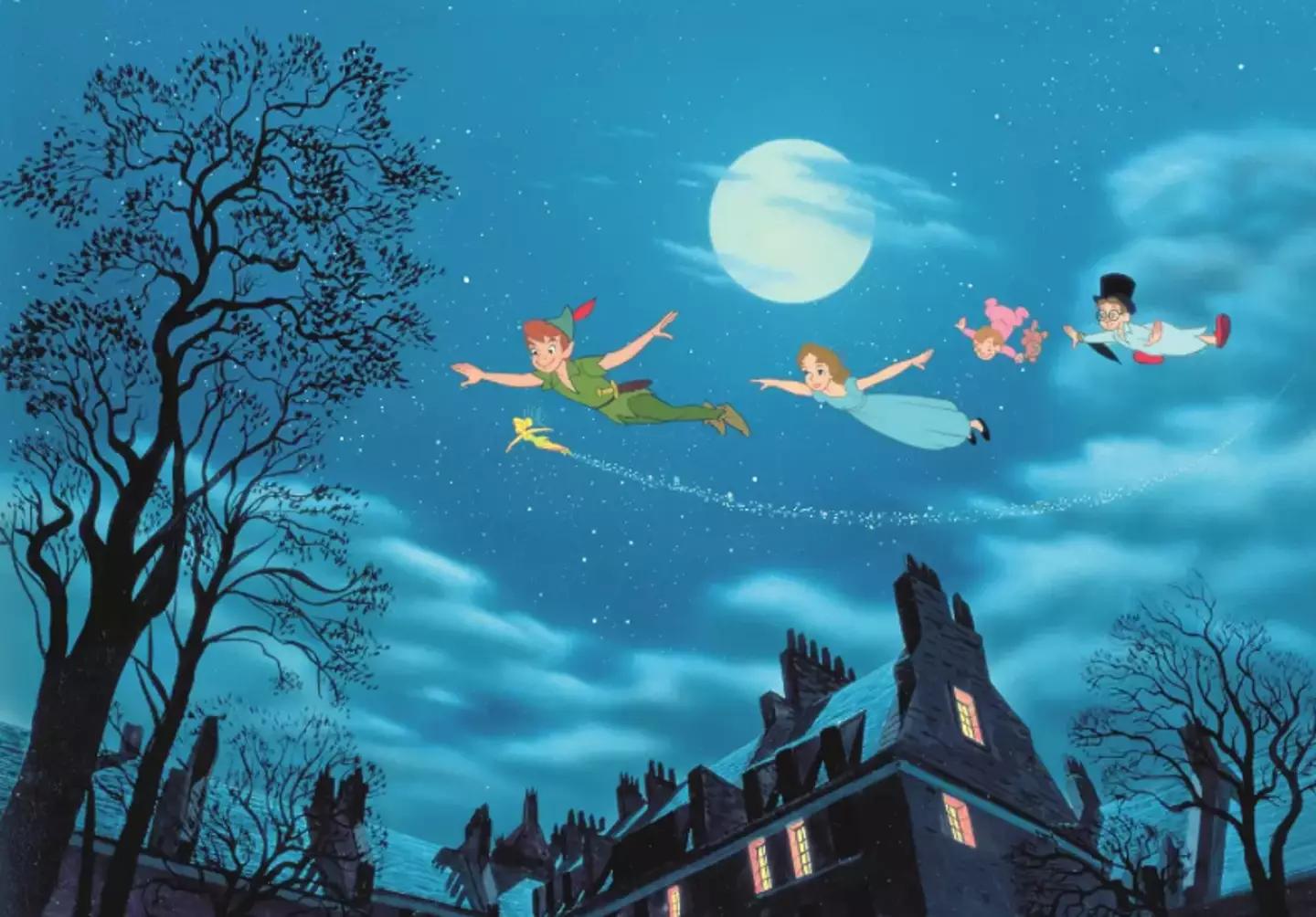 Tinkerbell never intercepted the Disney intro. Disney