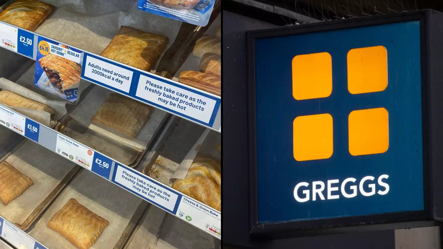 Brits stunned after realising Greggs bakes have ‘secret code’ used to tell them apart