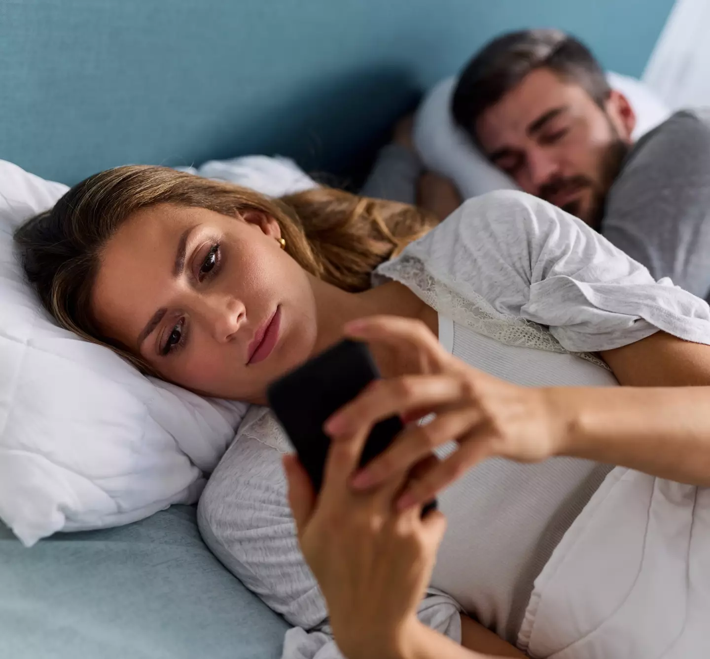 Over one half of people admit to stalking exes. (Getty Stock Images)