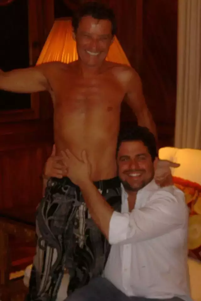 Ratner (right) was pictured in the Epstein files alongside Jean-Luc Brunel, who was charged with raping a minor (DOJ)