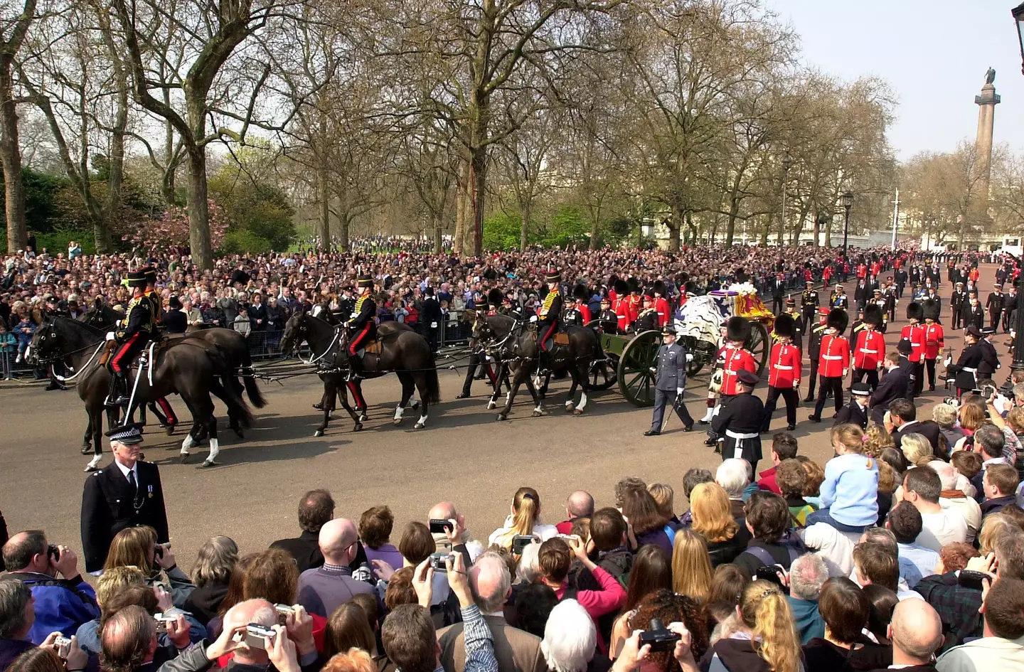 The Queen's funeral is being held at Westminster Abbey.