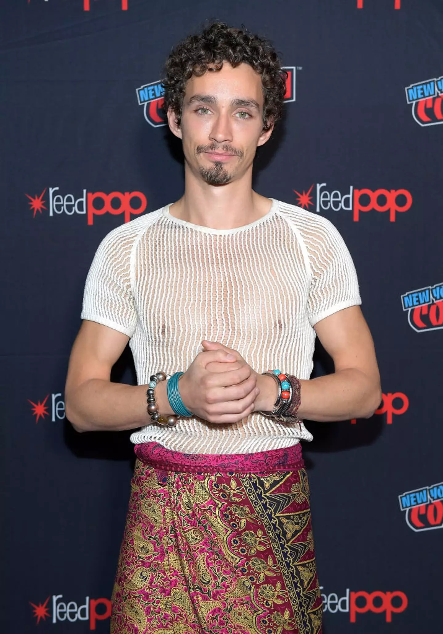 Robert Sheehan now has plenty of experience with being buried alive. (Roy Rochlin/Getty Images)