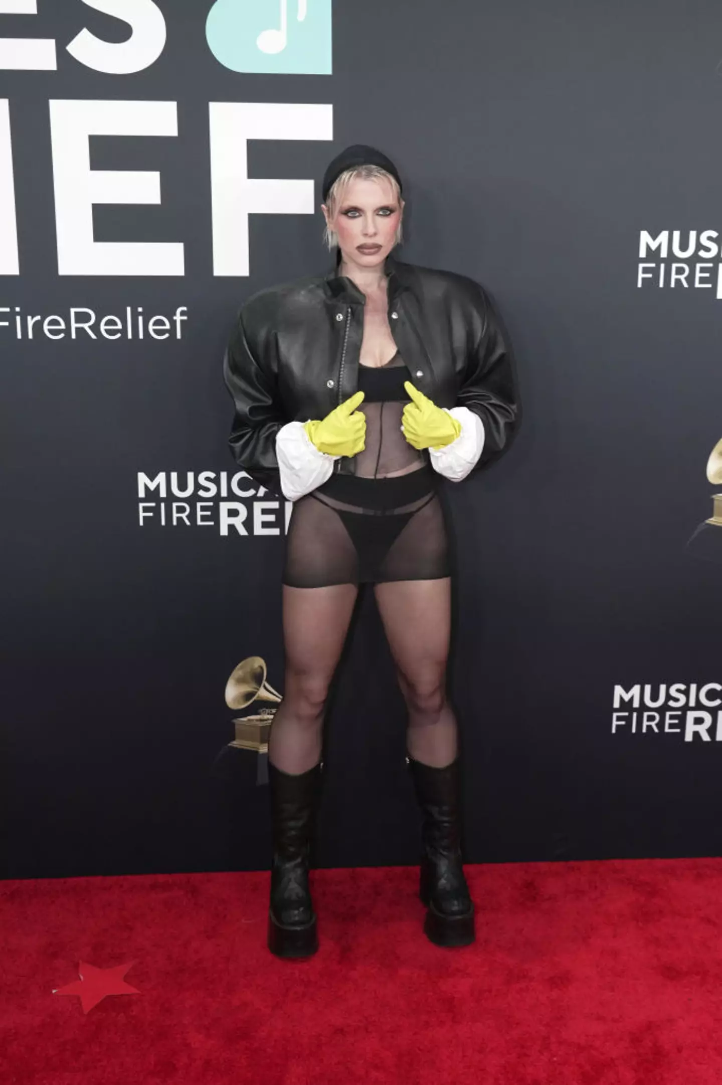 Fox turned heads at the event (Jeff Kravitz/FilmMagic)