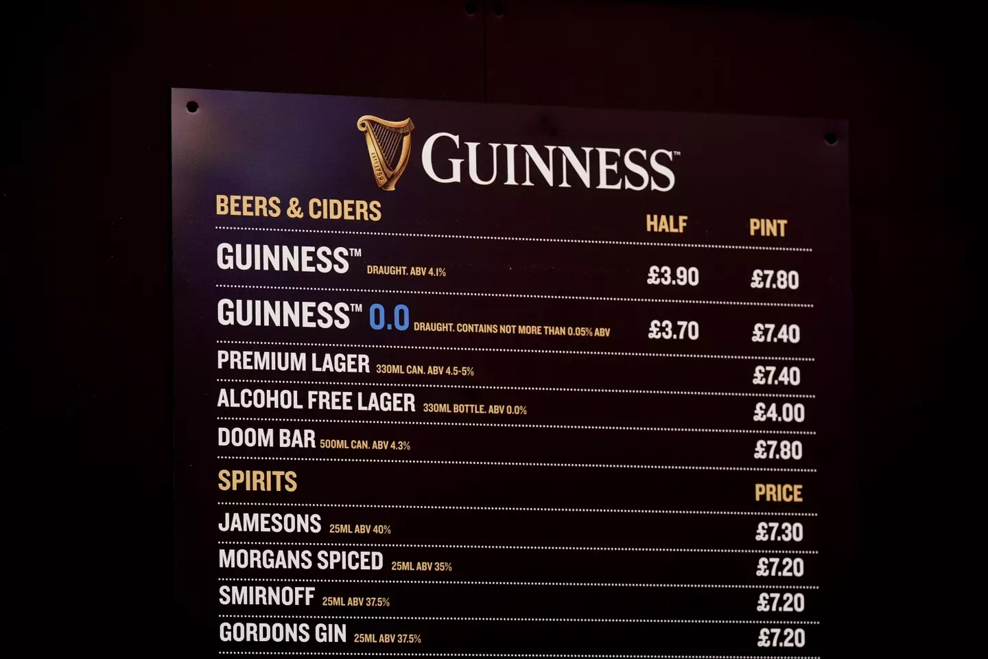 It'll cost you £7.80 for a pint at Cheltenham, that's a lot (Mike Egerton/PA Wire)