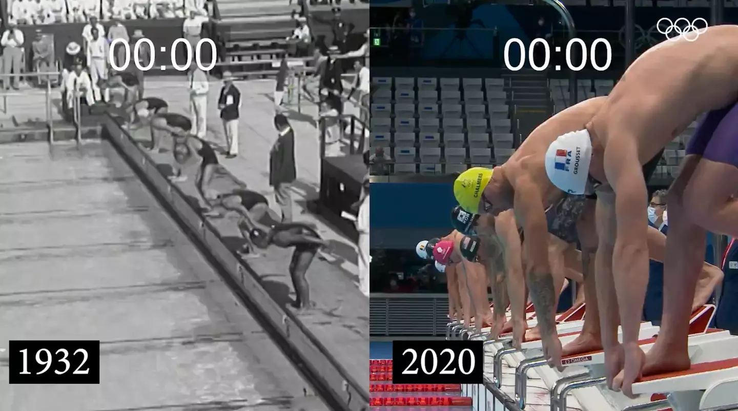 And they're off (X / @olympics)