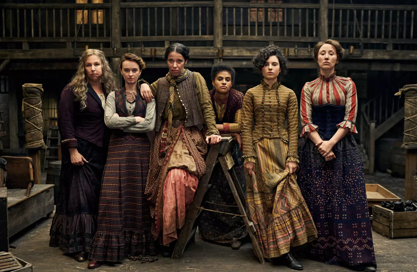 Mary Carr and the Forty Elephants gang. (Hulu)