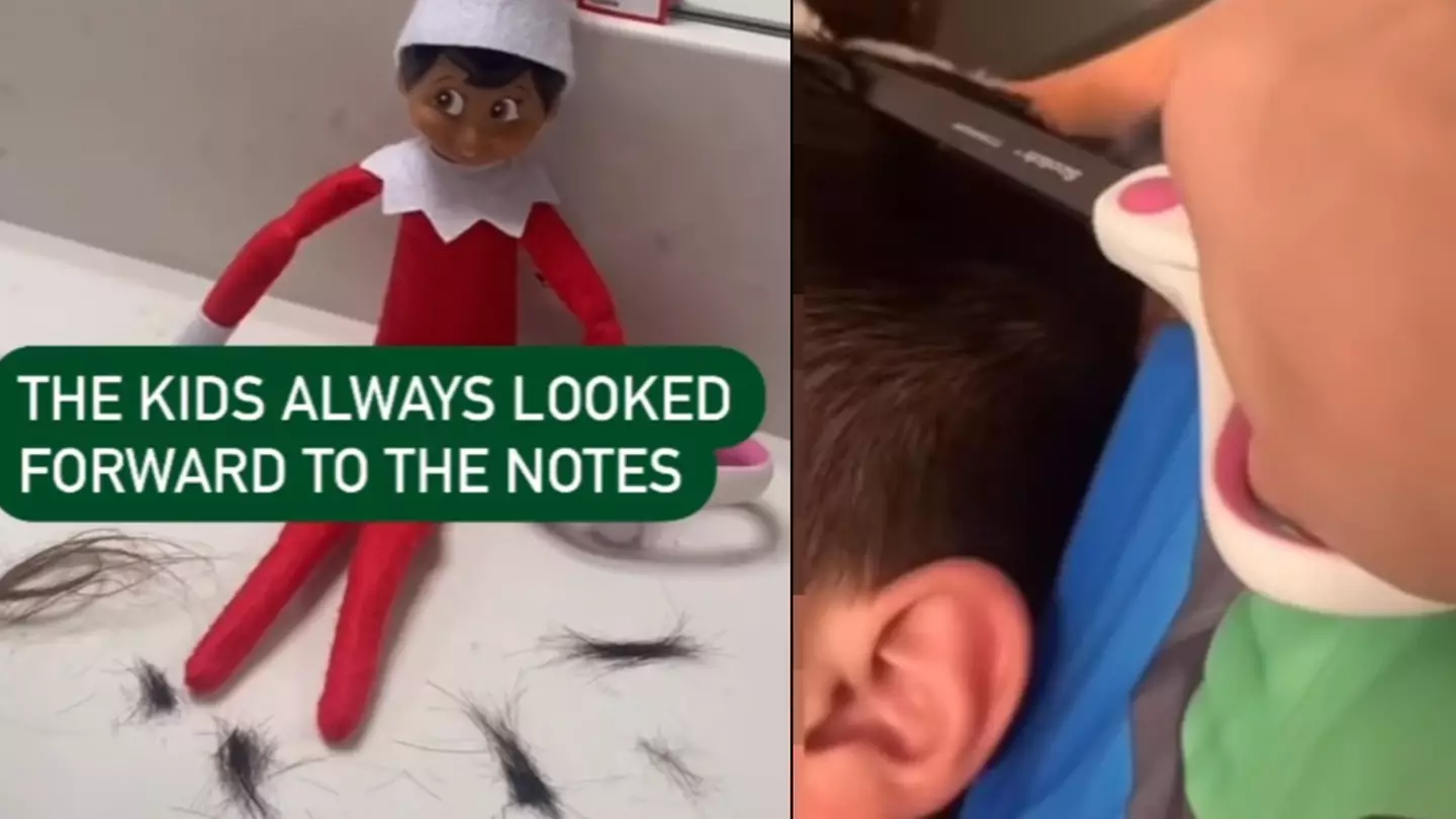 Mum accused of going too far marking arrival of Elf on the Shelf