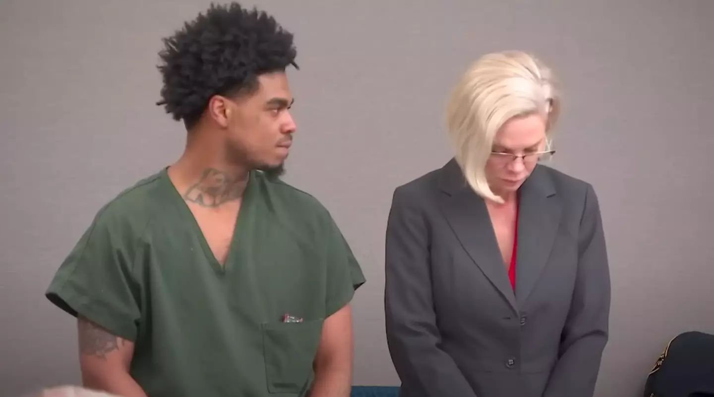 Hughley kept looking at his lawyer in court (11Alive)