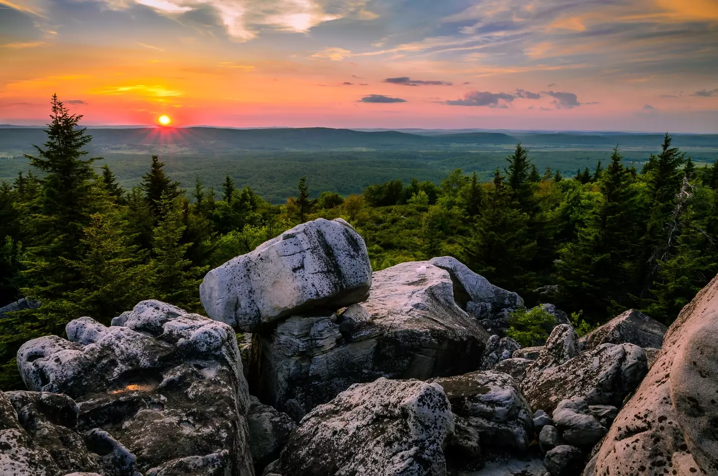 The couple were hiking in West Virginia (Getty Stock Photo)