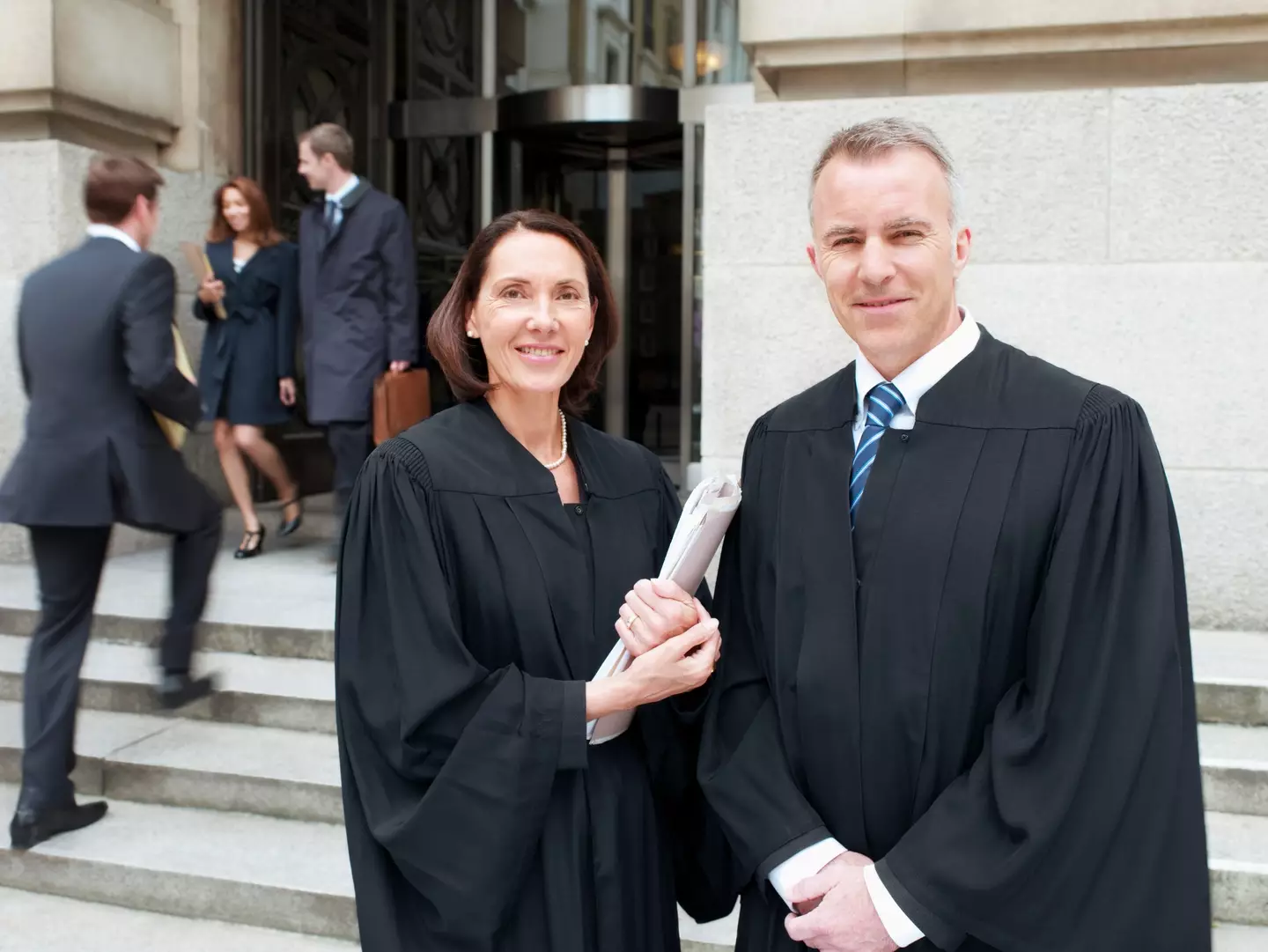 "Hey, we saw you from across the courtroom and we really dig your vibe..." (Getty Stock Image)