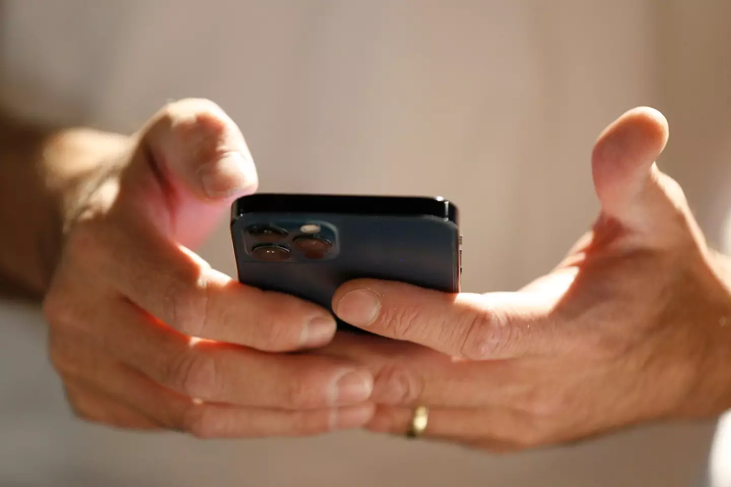 The app will be available on i.OS and Android (George Frey/Getty Images)