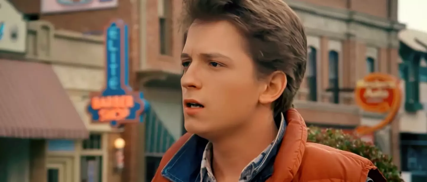 Tom Holland was touted as a McFly in the fan-made trailer.
