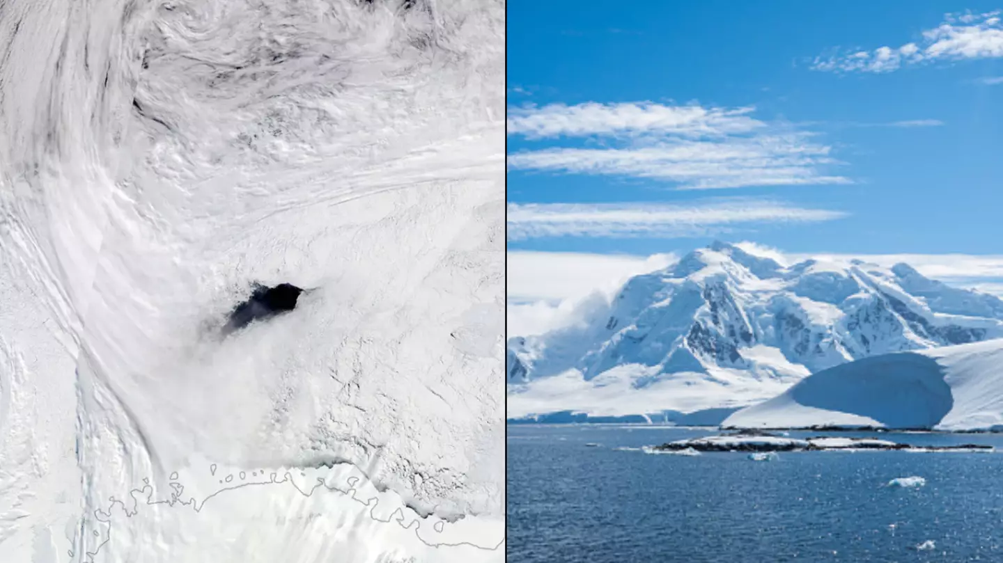 Scientists solve the mystery of huge hole in Antarctica that baffled experts for eight years