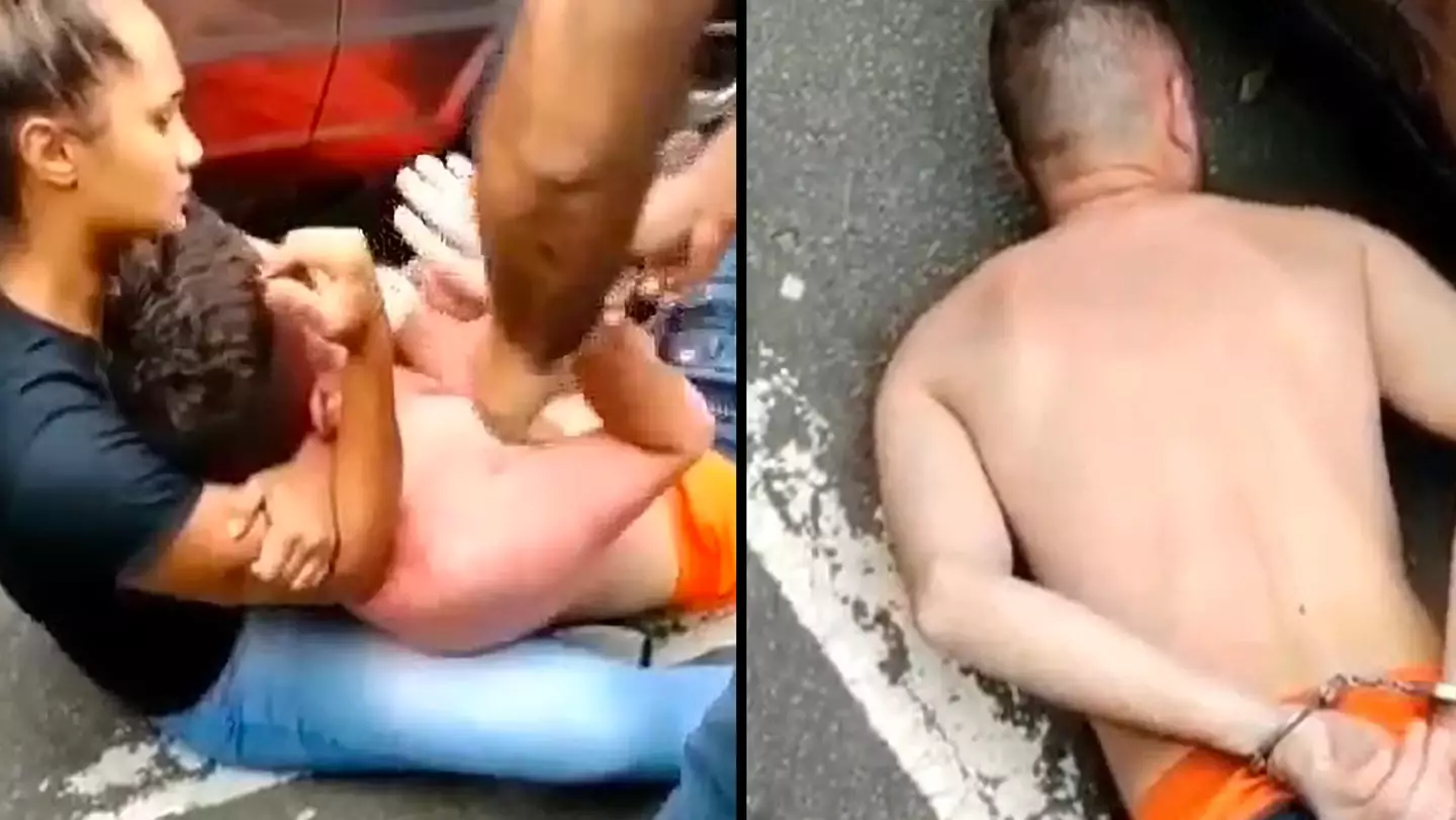 Thief Tries To Snatch Phone From Judo Expert In Street And Immediately Regrets It