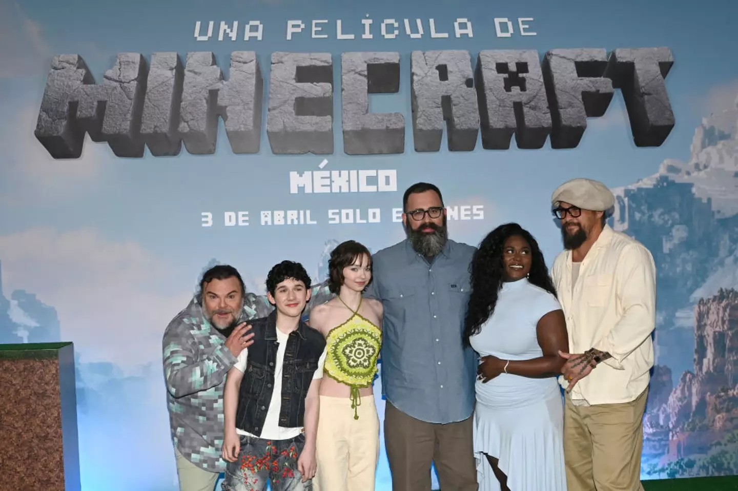 The cast of the film (Carlos Tischler/Eyepix Group/LightRocket via Getty Images)