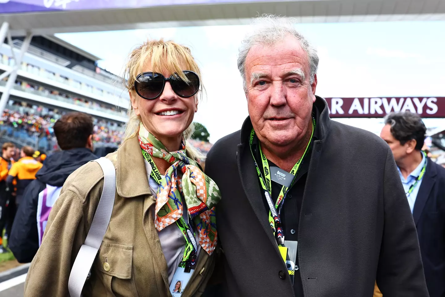 Lisa Hogan and Jeremy Clarkson (Mark Thompson via Getty Images)