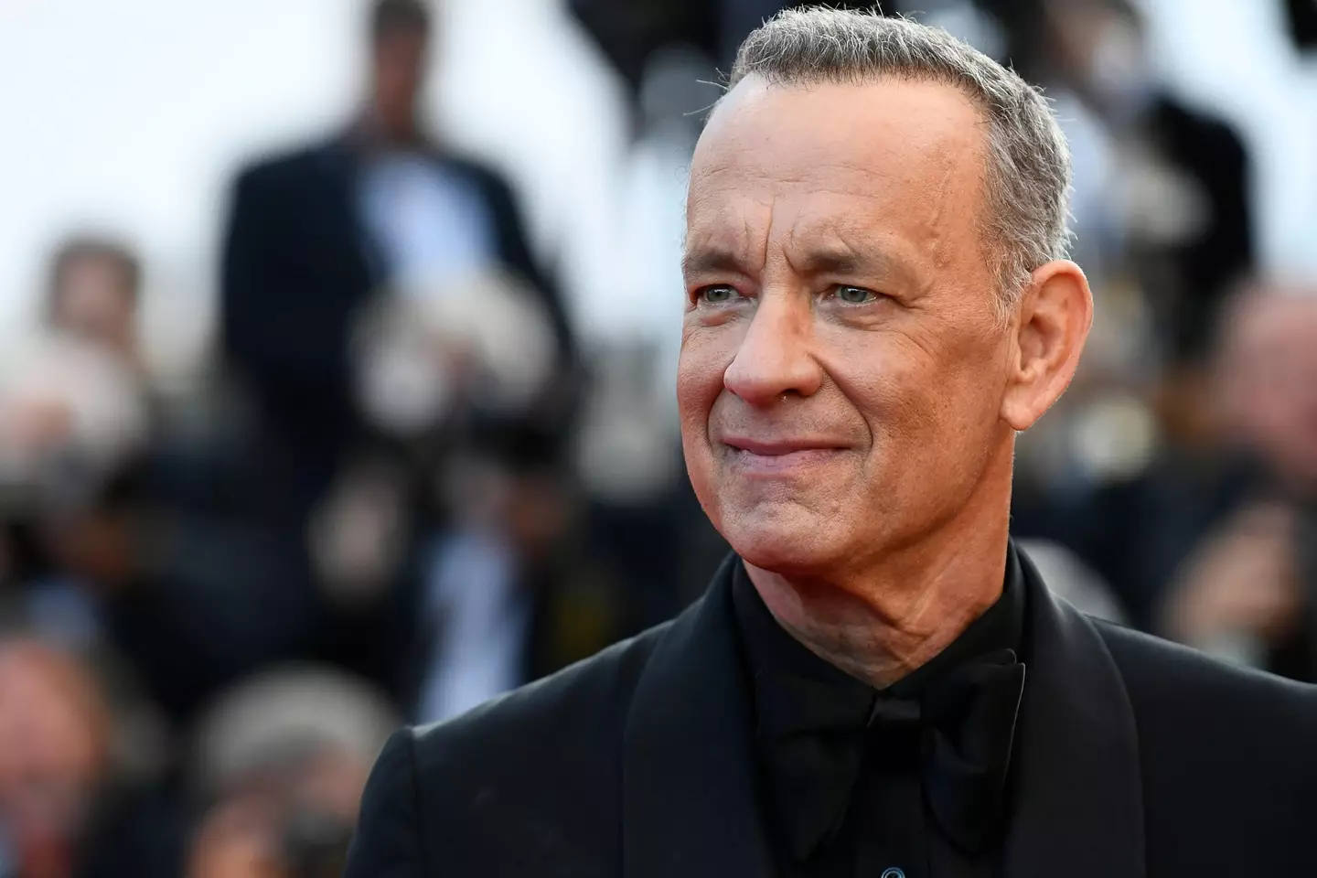 Tom Hanks offered his son some advice as they star in a new film together.