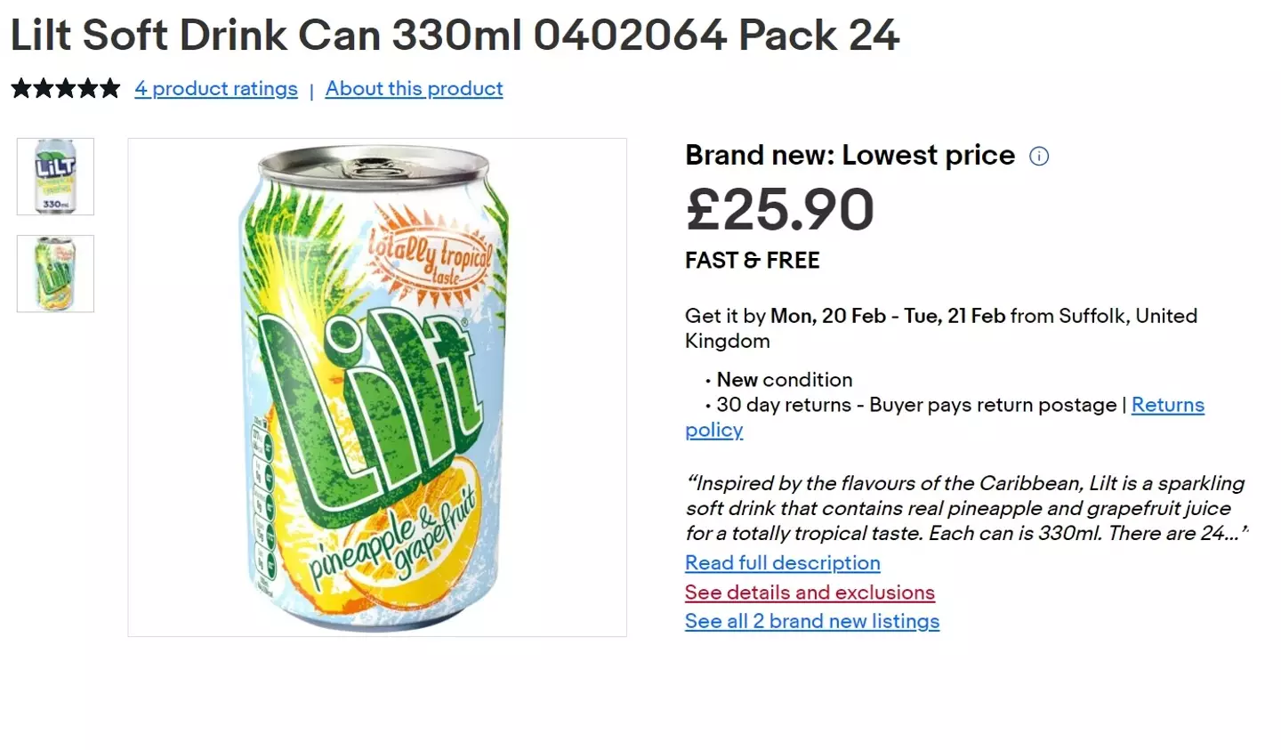 You know you can still buy this stuff for a decent price, right? At least for now.