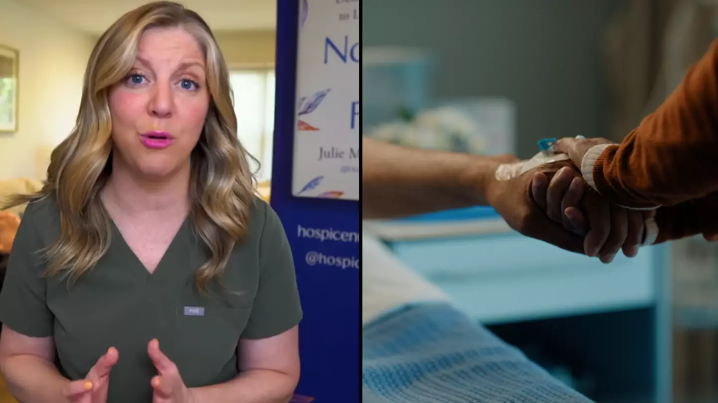 End of life hospice nurse explains what the 'worst thing to die of' is