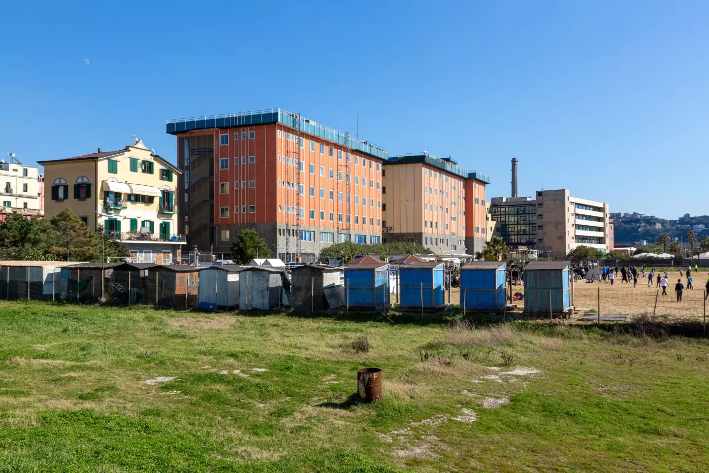 Valet Davide Fogler’s body was found in a room in Bagnoli, Naples.