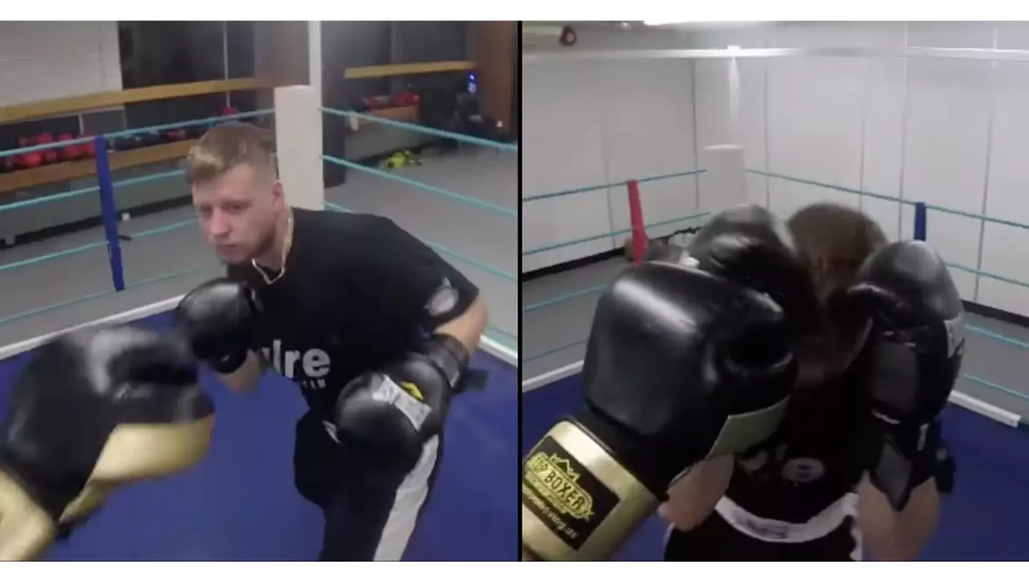 Boxer POV shows how little time you actually have to react to punches