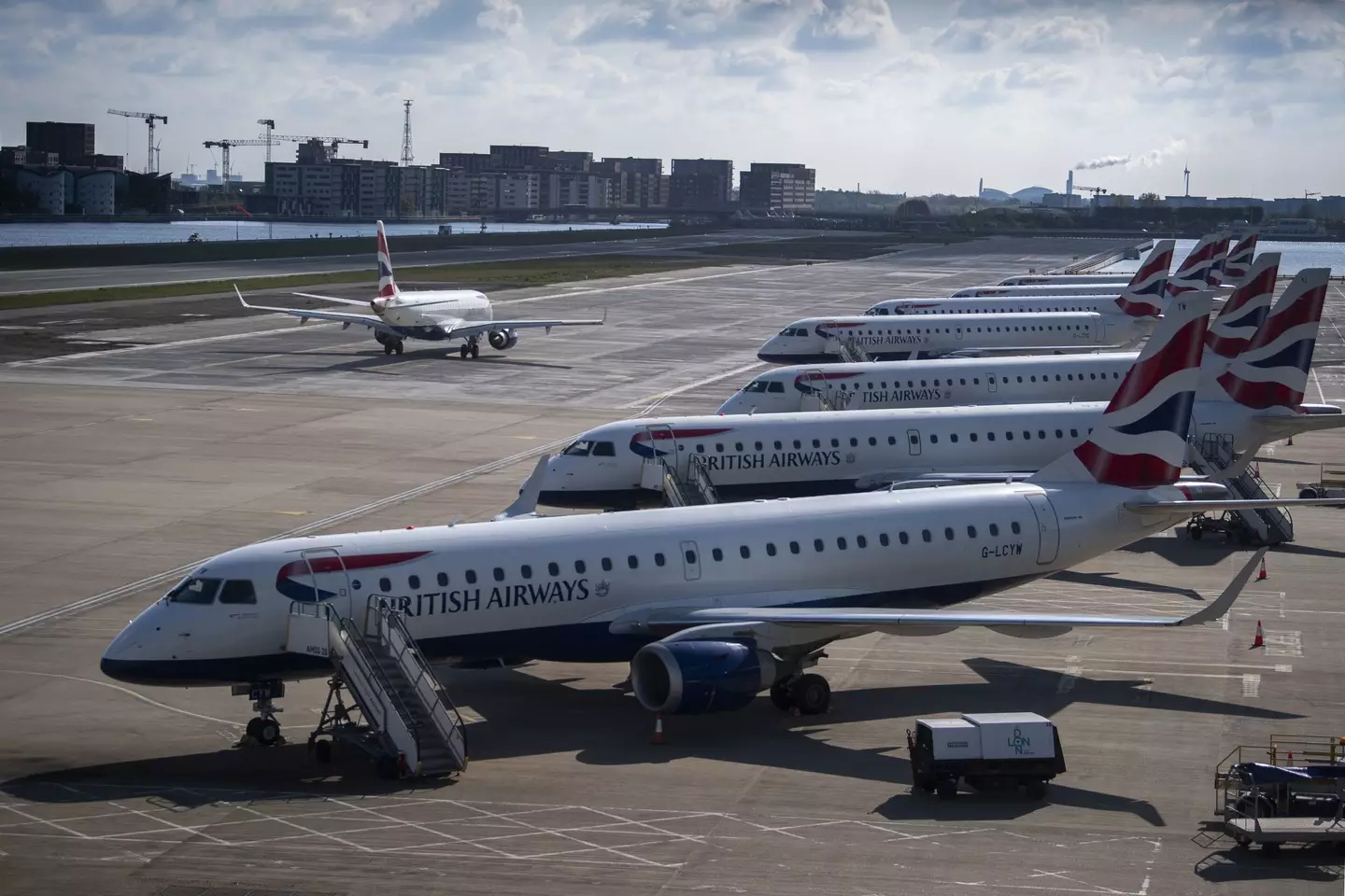 British Airways planes.