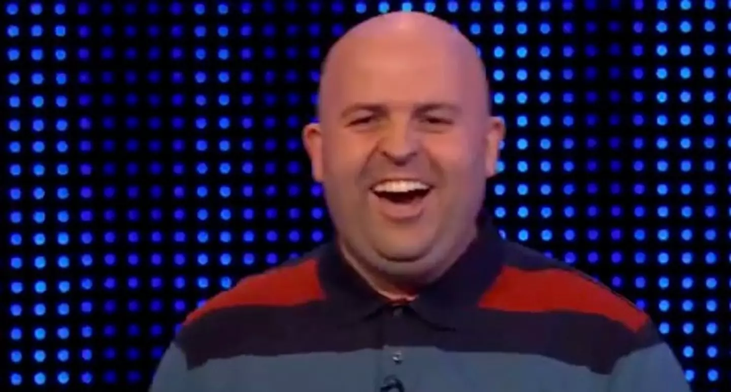 Dan was over the moon after answering the question correctly.