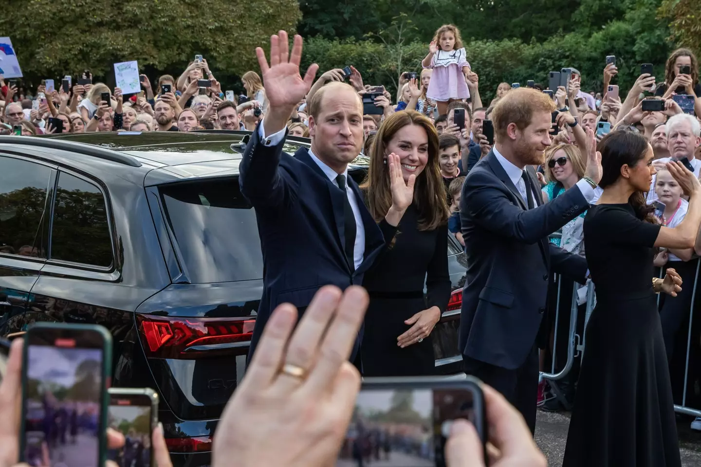 Prince William and Kate Middleton are now the Prince and Princess of Wales.