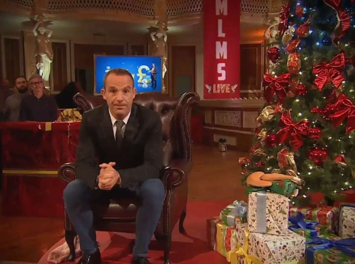 The finance guru gave a festive warning (ITV)