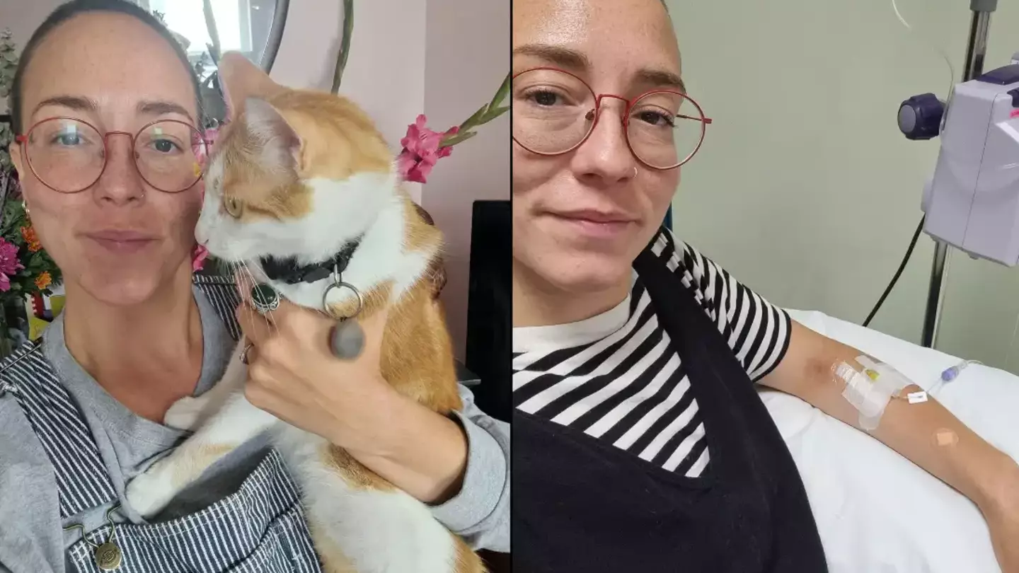 Doctors tell mum lumps in neck are 'parasitic worms' from street cats before devastating diagnosis