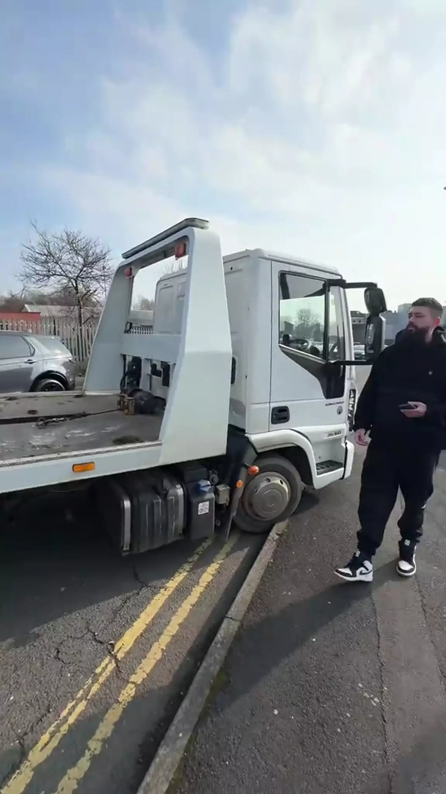 The 31-year-old said he simply wanted his engine fixed ‘so he can get on with his life’ (Kennedy News and Media)