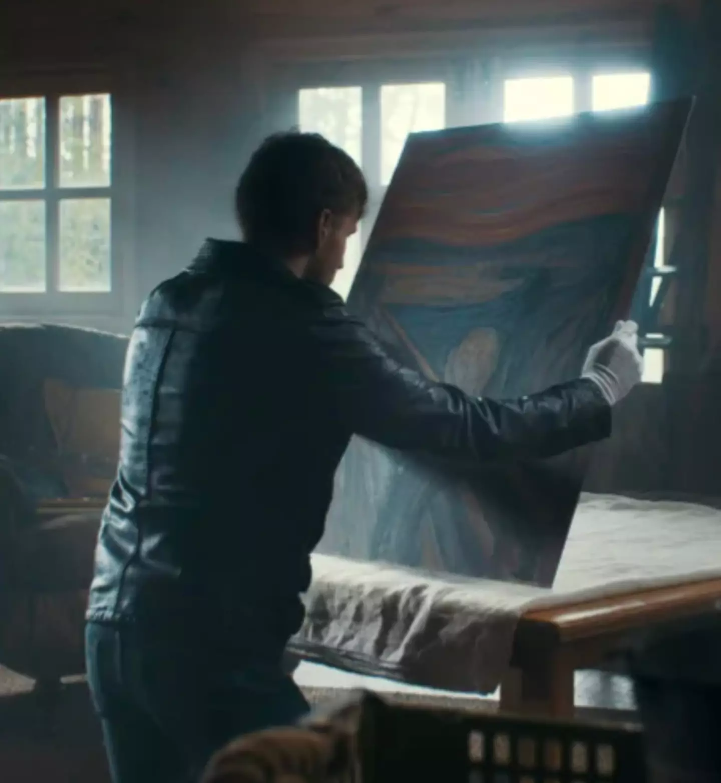 He and an accomplice stole The Scream painting in 1994.