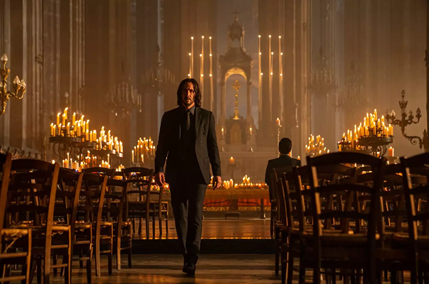 Reeves in John Wick: 4.