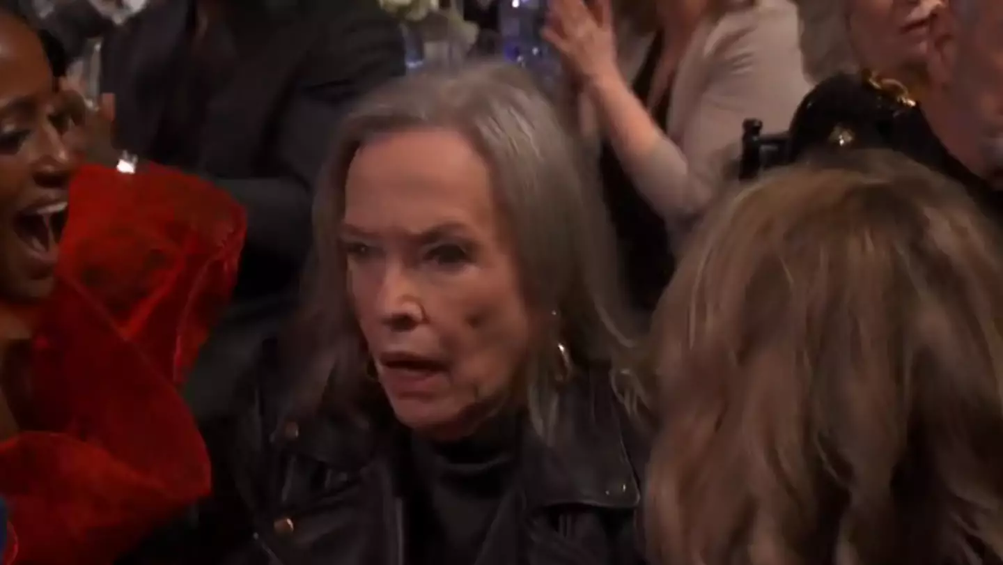People in stitches at Kathy Bates' foul-mouthed reaction to 2025 Critics Choice Awards win